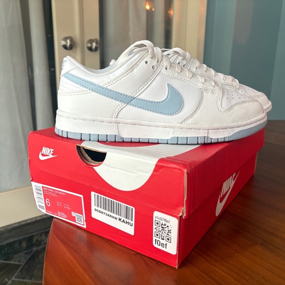 Nike Dunk Low Retro White/Summit White/Light Armory Blue main image 8